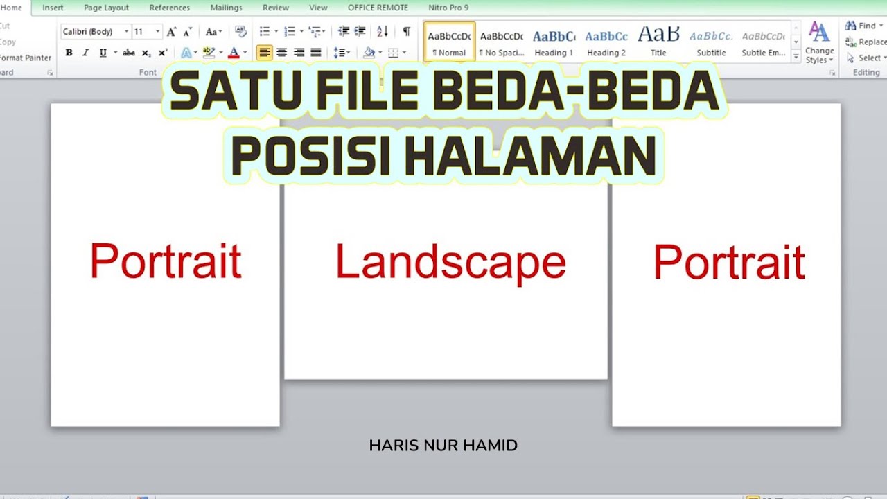 Menguasai Tata Letak Dokumen: Cara Mengubah Landscape Jadi Portrait di Microsoft Word (Panduan Lengkap) Menguasai Tata Letak Dokumen: Cara Mengubah Landscape Jadi Portrait di Microsoft Word (Panduan Lengkap)