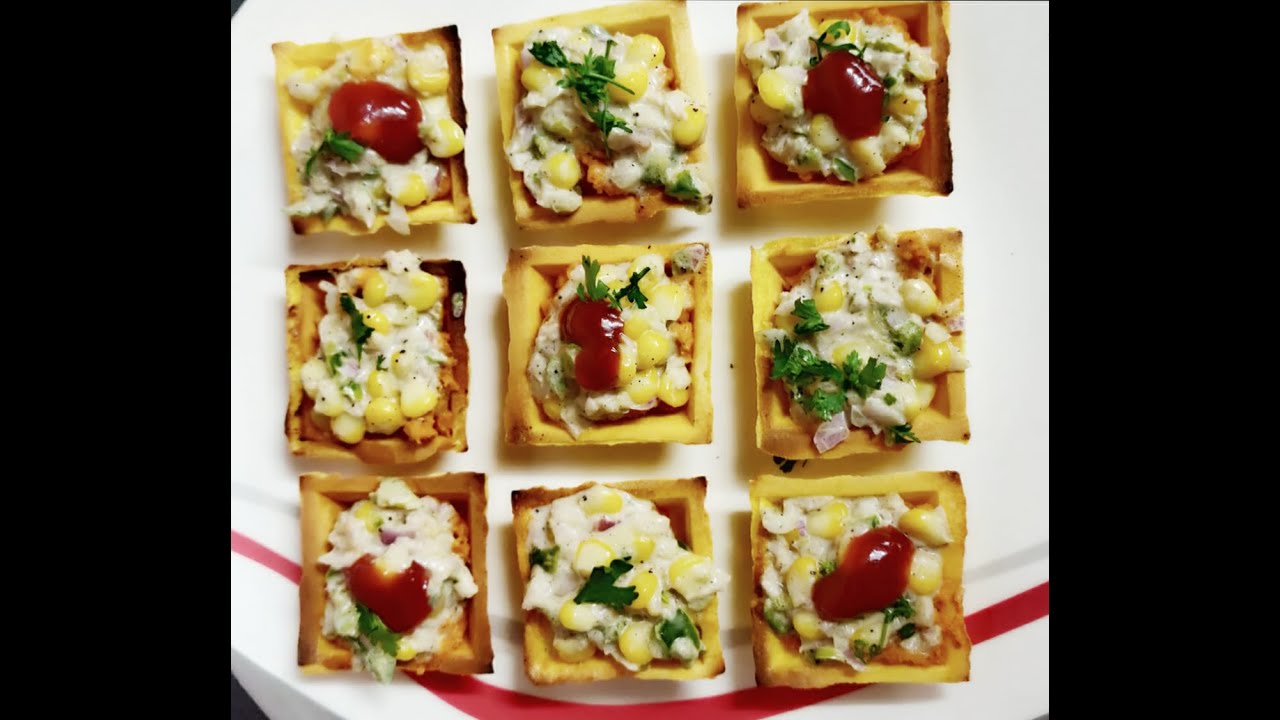 Mayo Corn Canopies II मेयो केनोपिस II Vegetarian quick bite snacks