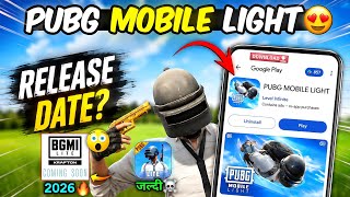 😍PUBG Mobile Light Comeback💯 Update 2026 | PUBG/BGMi Lite India Release Date😳 2026 🔥