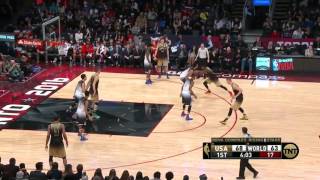 Emmanuel Mudiay 30 Points Usa Vs World Full Highlights 2016 Nba Rising Stars Challenge