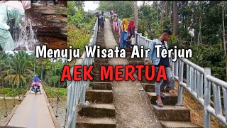 Jalan Menuju WISATA AIR TERJUN AEK MARTUA, Rokan Hulu, RIAU(Part 1)