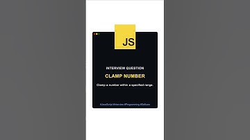 Clamp a Number in JavaScript | Javascript Master #coding #javascript