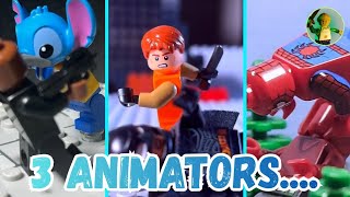 3 Animators. 1 Prompt. 3 Different Animations....