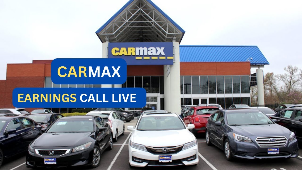 Carmax Earnings Call Live/ Carmax Stock - YouTube