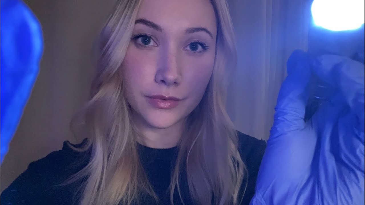 ASMR Lofi Medical Check Up, Cranial Nerve Exam, Glove Sounds (Old School ASMR)