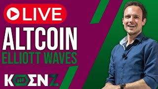 🔴LIVE Altcoin Elliott Wave Analysis | SEI RNDR MATIC DOT ONDO PYTH BONK KDA