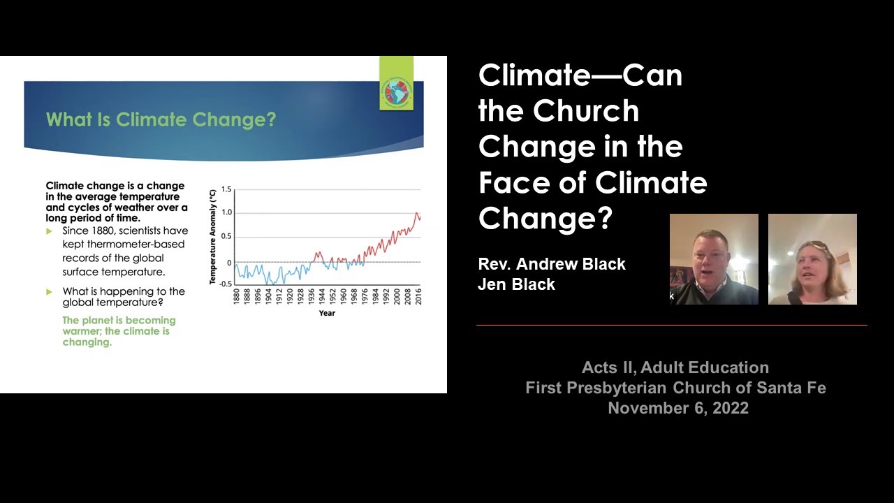 Can the Church Change in the Face of Climate Change? - YouTube