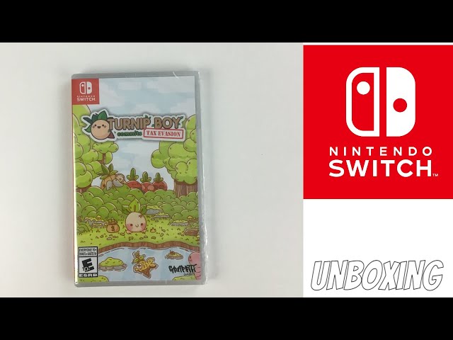 TURNIP BOY COMMITS TAX EVASION GAME UNBOXING - YouTube | Nintendo-Switch-Spiele