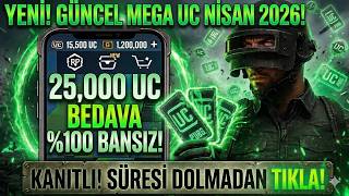 PUBG MOBİLE UC HİLESİ 2026 - (YEMİN EDERİM BEDAVA UC GELİYOR!)✅ GÜNCEL ACİL İZLE!! 🚨