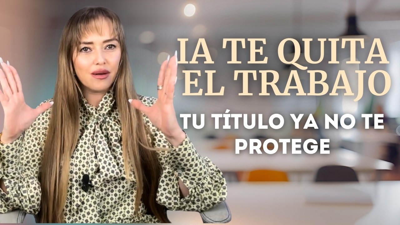 La IA ya está quitando trabajos: por qué tu título ya no te protege