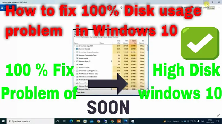 How To Fix 100% Disk Usage in Windows 10 | 100% Disk Usage in Windows 10 Tips