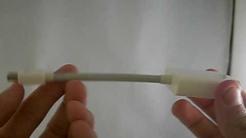 Mini Display Port to VGA adapter for Apple Macbook and Macbook Pro