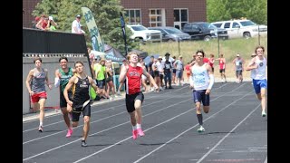 West Michigan Conference athletes' reaction at 2023 MHSAA Division 2 track and field finals