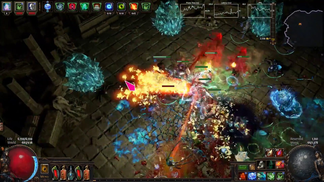 Path of Exile 3.5 - Cannibal Fire-Eaters vs Aul @ 451 depth | Spectre Summoner