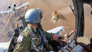 US A10 Pilots Extreme Techniques to Hit Target With Crazy Accuracy