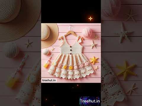 Beach theme Crochet Frock Ideas, Summer Crochet Ideas - 5095