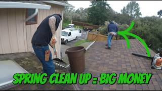 Spring Clean Ups Are Making Us BIG Money | Small Business Owner POV