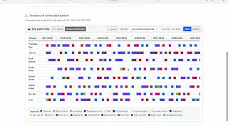 Short Demo of our Team Shift Planner - Schedule a long term roster in minutes screenshot 4