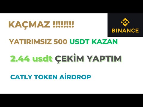 KAYDOL 500$ DEĞERİNDE CATLY TOKEN KAZAN BİNANCE DESTEKLİ DEV AİRDROP