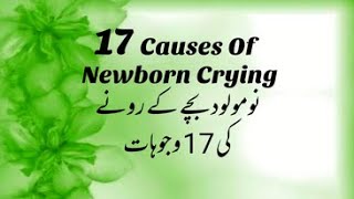 17 Reasons For Newborn Baby Crying | Why Newborn Baby Crying | Newborn Baby Care