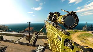 Warzone: New Sniper "Hawker Hx" Snipe Gameplay on Rebirth Island (No Commentary)