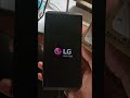 LG V20 startup has battery empty! #shorts