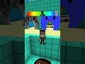 Noob Pro Spiked Head Lava Maze Challenge | Backrooms x Captain Clark x Verity #minecraft