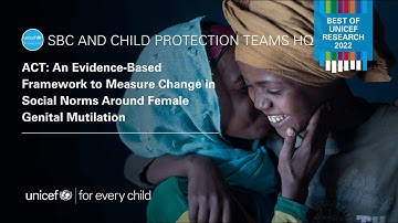 SBC HQ & Child Protection HQ | Measuring Social Norms Change around Female Genital Mutilation