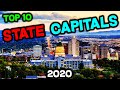 Top 10 BEST State Capitals to Live in America