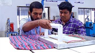 நவீன சலவை மற்றும் மடிப்பு இயந்திரம் | Semi Automatic Ironing & Folding Machine | SUU