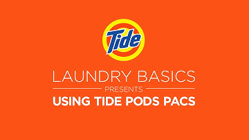 Tide PODS® | Laundry Tips: How to Use Tide PODS®