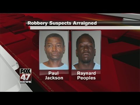 Two suspects arraigned