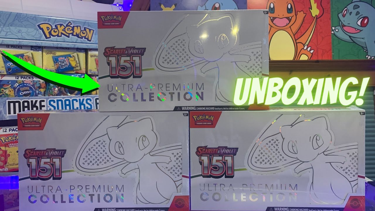 Pokémon 151 Ultra Premium Collection Unboxing 2023! Part 1 - YouTube
