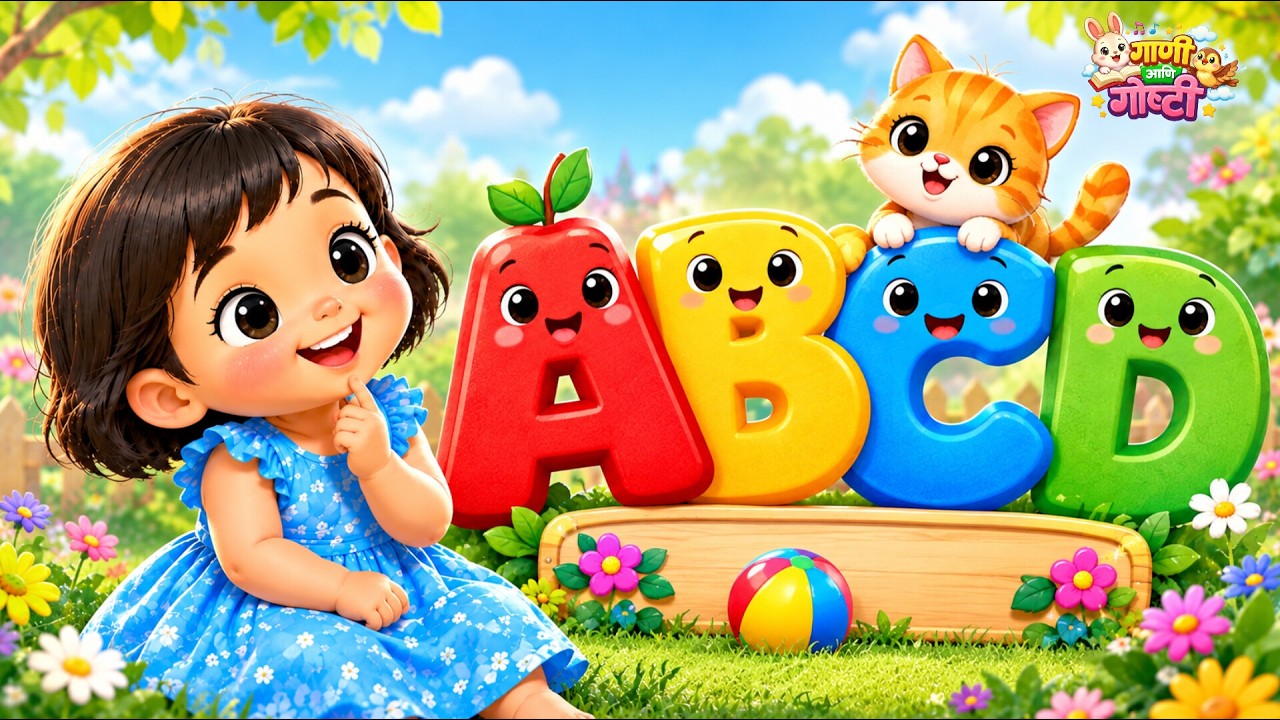 ABCD For Babies | Pre School Learning | ABCD Kids Learning Video l ...