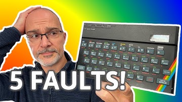 A Very Faulty ZX Spectrum!