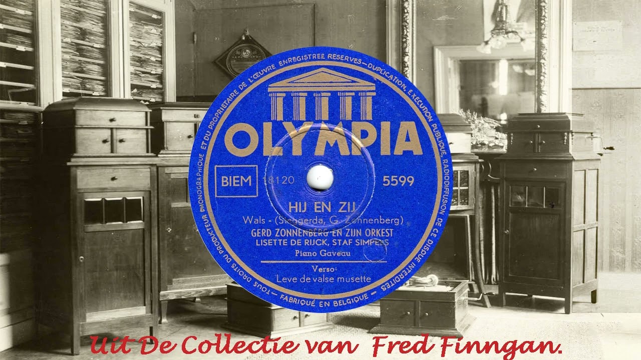 Gerd Zonnenberg en zijn Orkest(v Lisette De Rijck & Staf Aimpels) - Hij En Zij(1950)