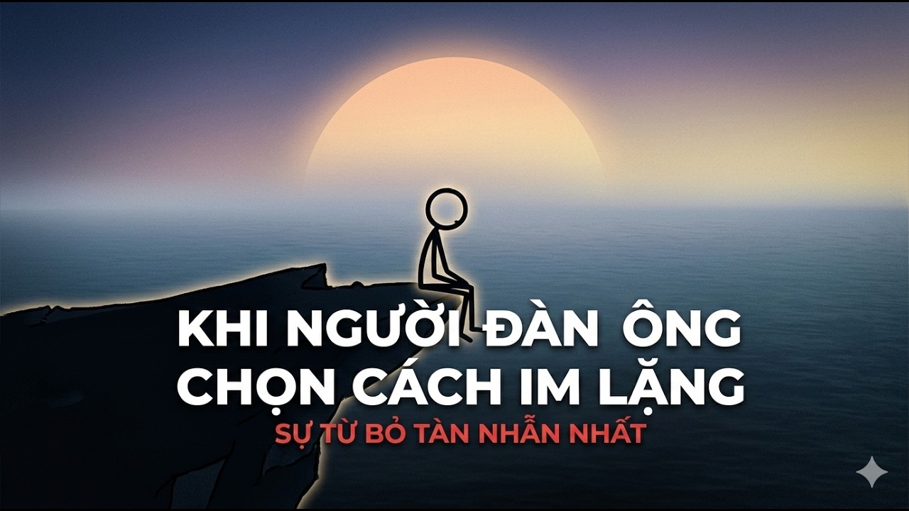 KHI NGƯỜI ĐÀN ÔNG CHỌN CÁCH IM LẶNG – BẢN ÁN TỬ CHO MỘT MỐI QUAN HỆ