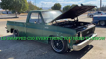 LS SWAPPING A C10 everything you need to know part 1