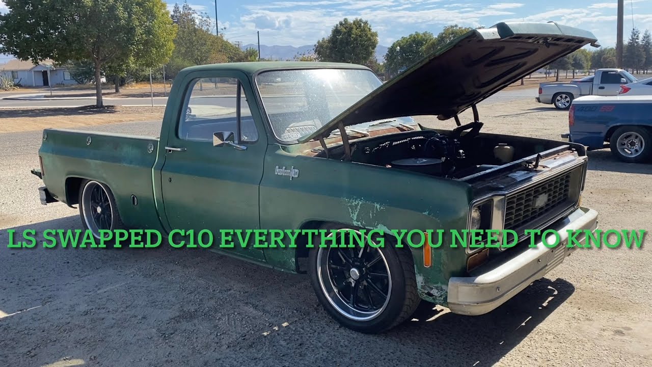 LS SWAPPING A C10 everything you need to know part 1 - YouTube