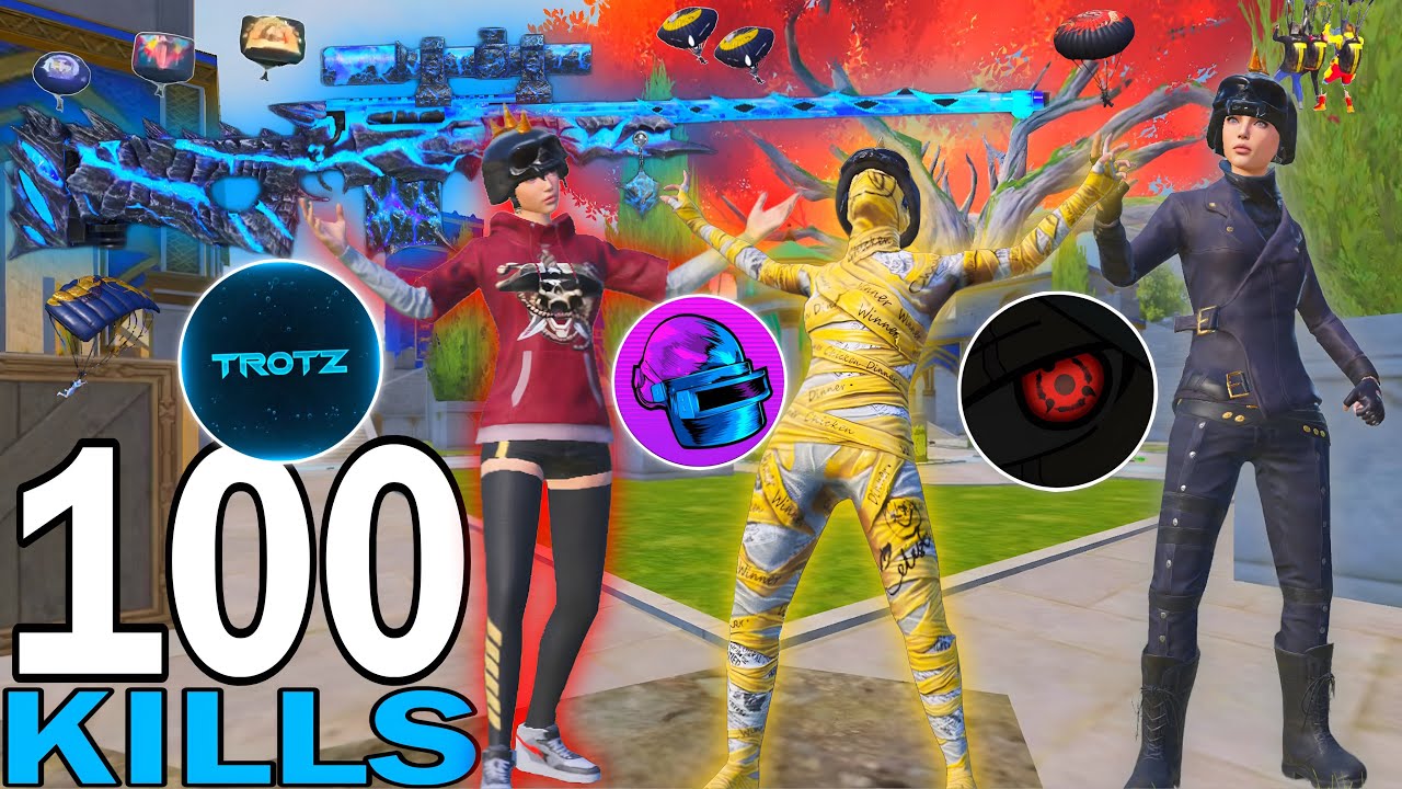 100 KILLS!🔥IN 3 MATCHES FASTEST GAMEPLAY w/ COFFIN,DWOZ 🥶 PUBG MOBILE - BGMI