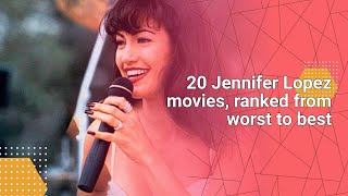 20 Jennifer Lopez movies, ranked from worst to best #movienews #movies