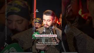 Turkish convoy condemns 'lawless aggression' of the US and Israel | AJ #shorts