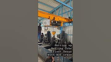 Thumbnail of Our new rolling mill division setup with Venus Overhead Crane