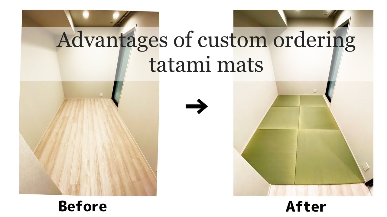Advantages of custom ordering tatami mats YouTube