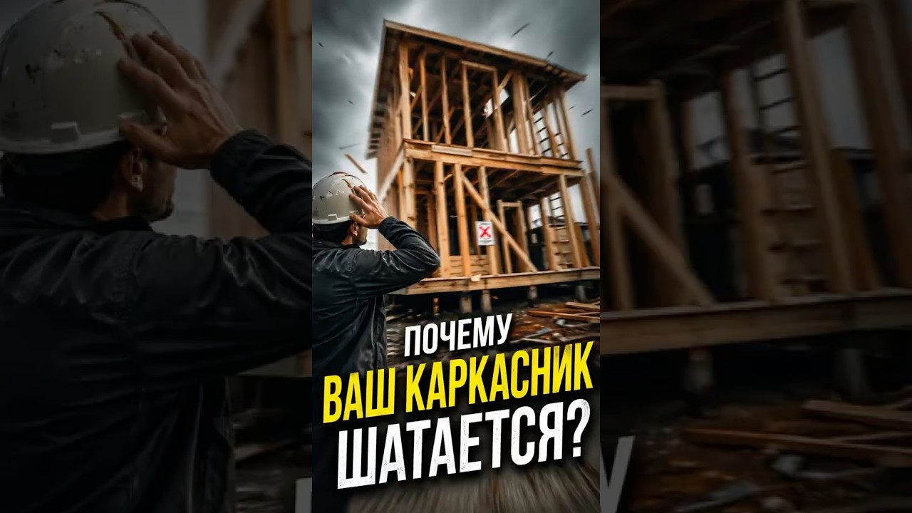 Почему ваш каркасник шатается🤷‍♂️