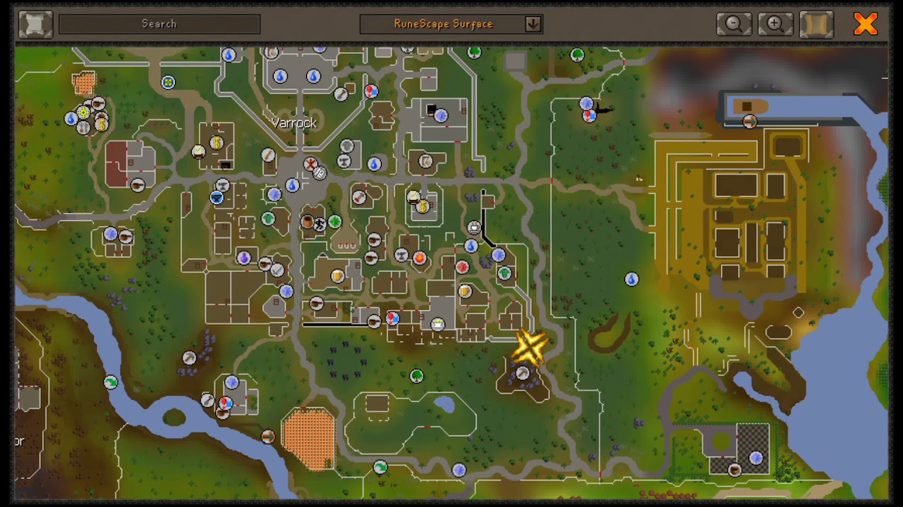 Beginner Map Clue Osrs X Marks The Dig Spot - YouTube