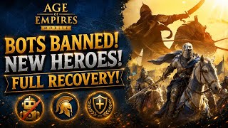 HERO ANNOUNCED! BOTS BANNED! 100% RECOVERY! Age of Empires Mobile screenshot 2