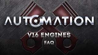 V16 Engine FAQ