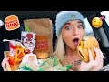 Trying Burger King's IMPOSSIBLE WHOPPER for the FIRST TIME ! Burger King MUKBANG