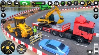 Nuovo simulatore di costruzione stradale urbana🚧 - Giochi pesanti JCB 2025 - Gameplay Android Par... screenshot 5